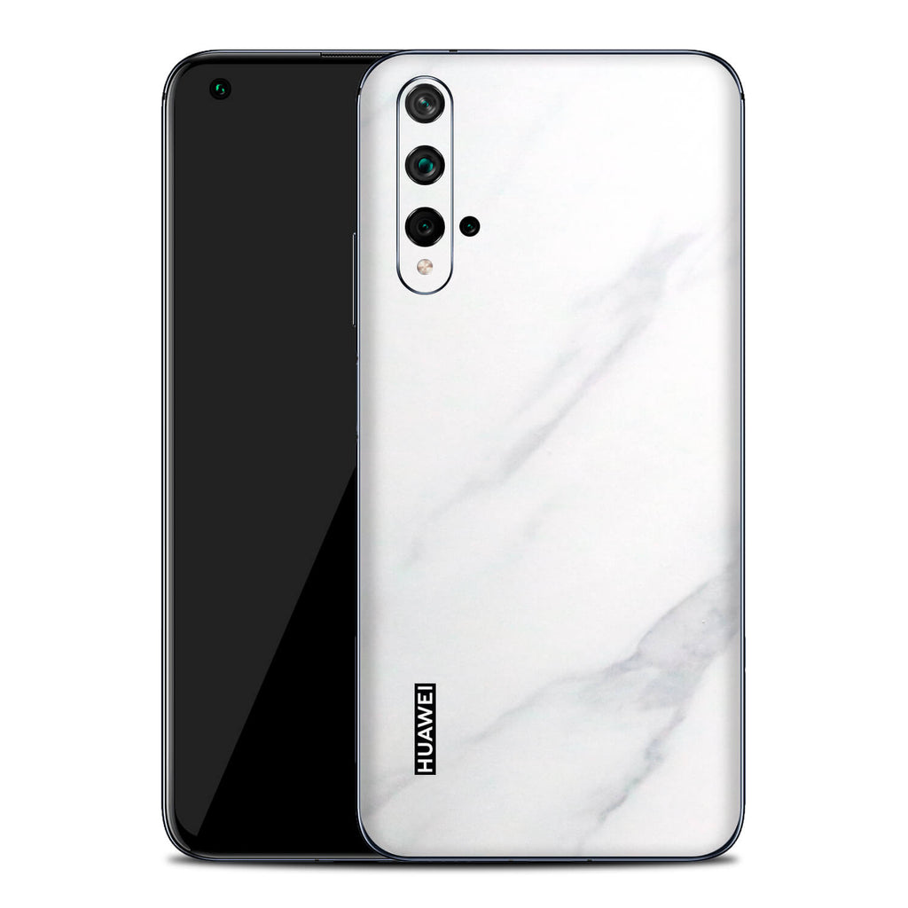 Huawei Nova 5T White Marble Skins
