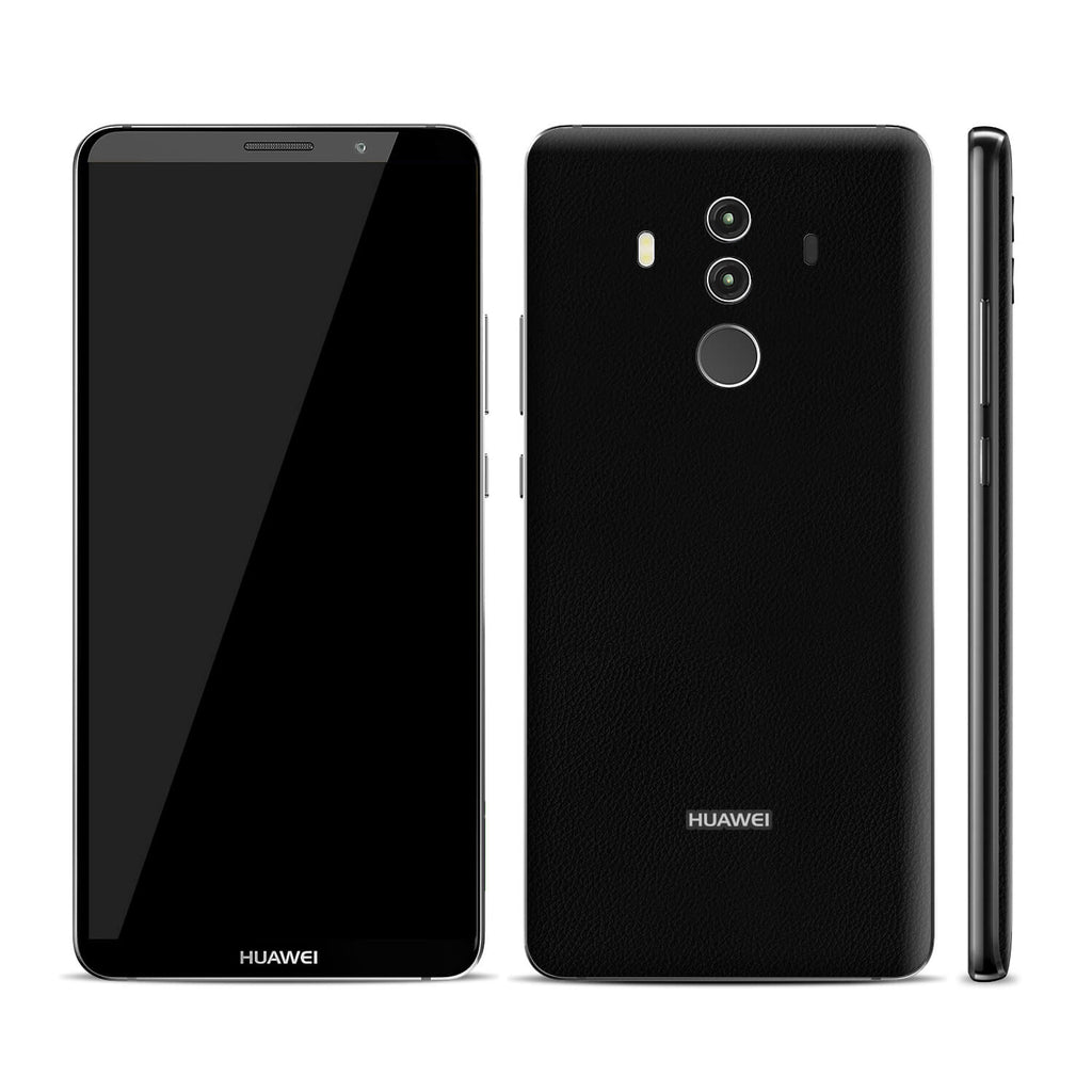 Huawei Mate 10 Pro Black Leather Skins