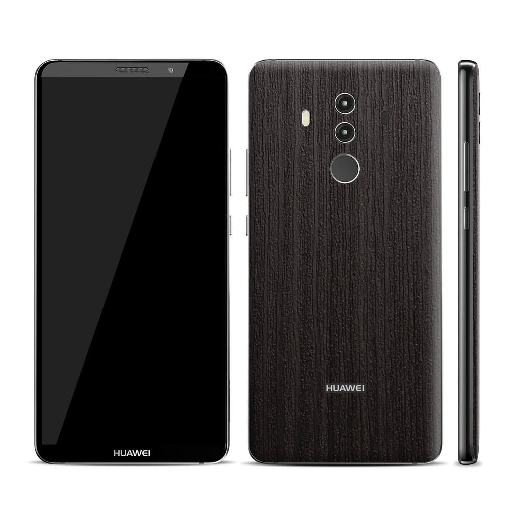 Huawei Mate 10 Pro Silverblack Wood Skins