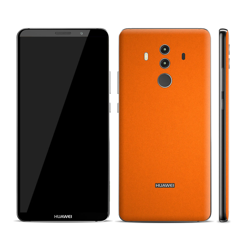 Huawei Mate 10 Pro Textured Matt Orange Skins