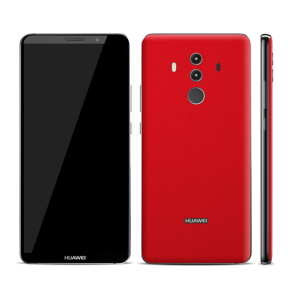 Huawei Mate 10 Pro Textured Matt Red Skins