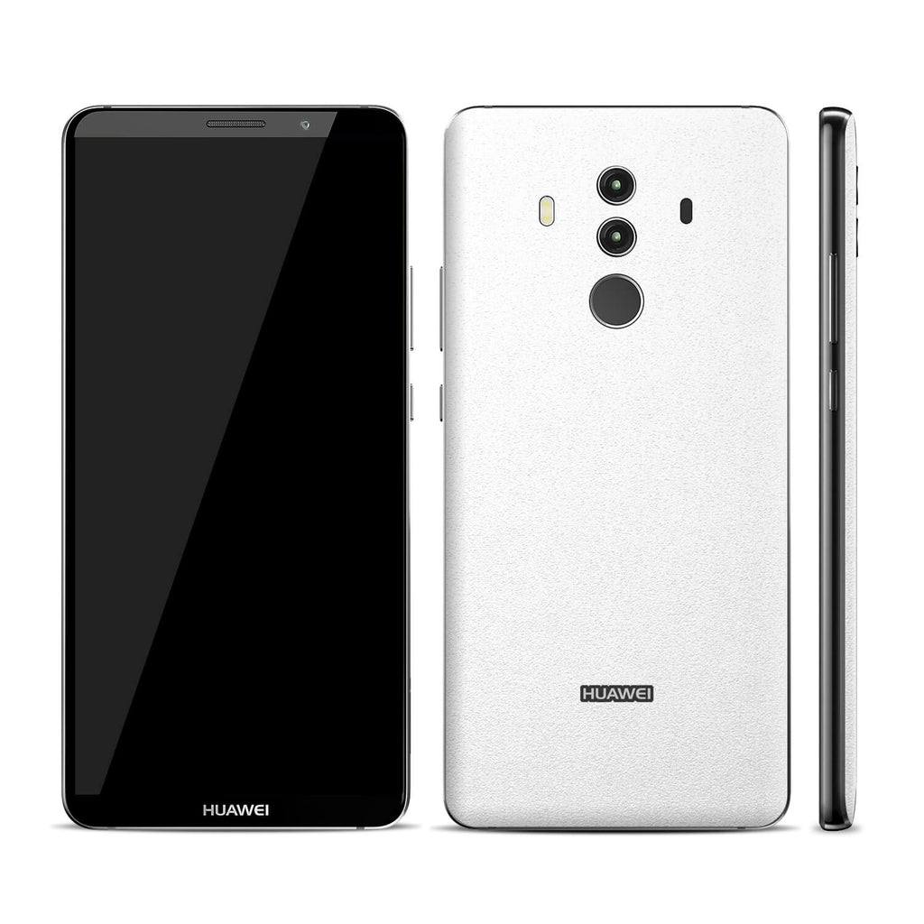Huawei Mate 10 Pro Textured Matt White Skins