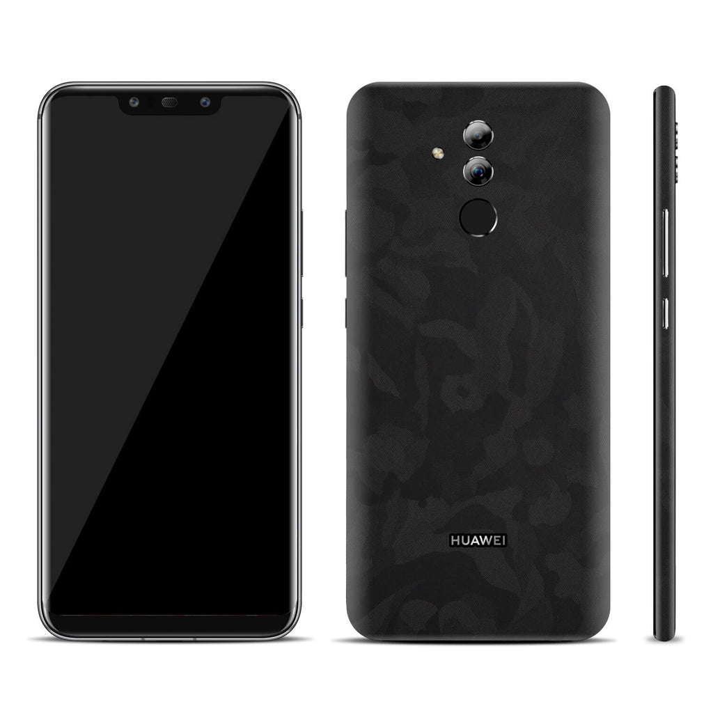 Huawei Mate 20 Lite Black Camo Skins