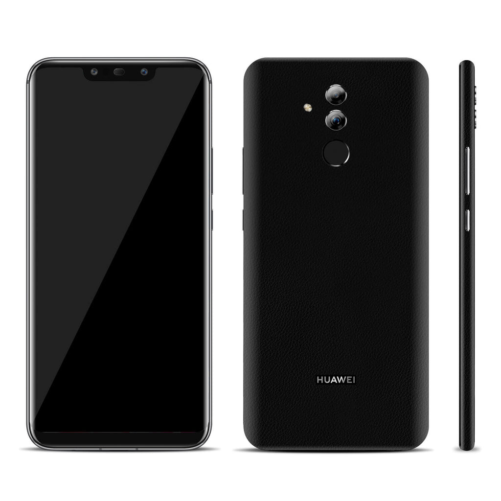 Huawei Mate 20 Lite Black Leather Skins