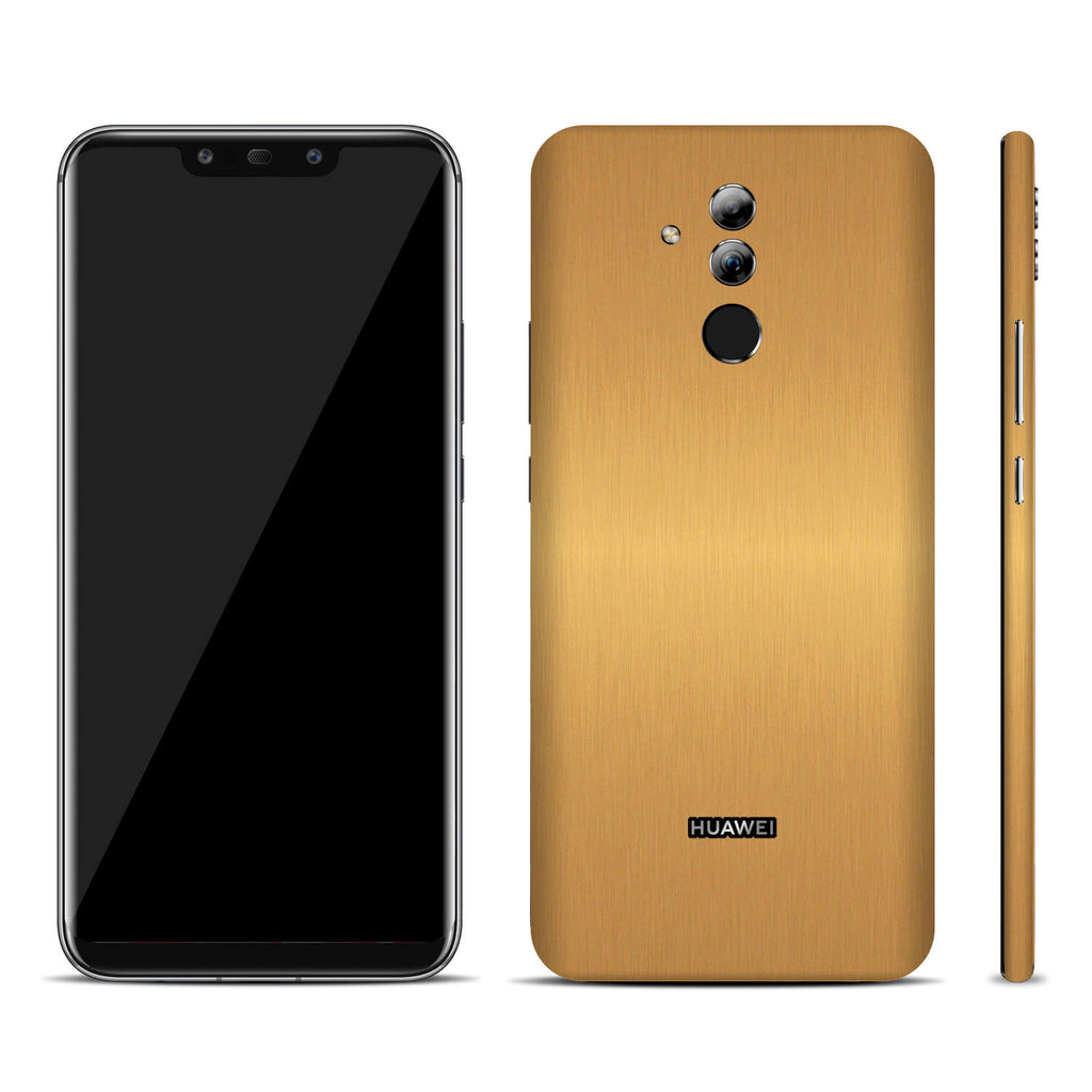 Huawei Mate 20 Lite Brushed Gold Skins