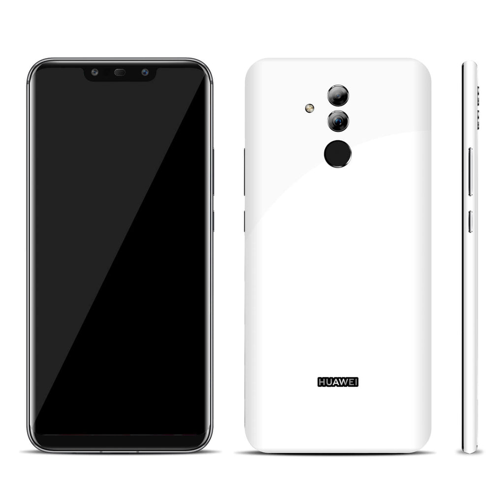Huawei Mate 20 Lite White Gloss Skins