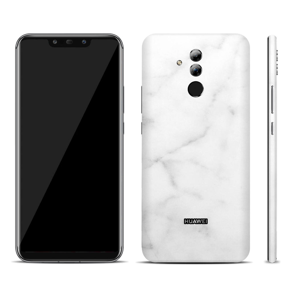 Huawei Mate 20 Lite White Marble Skins