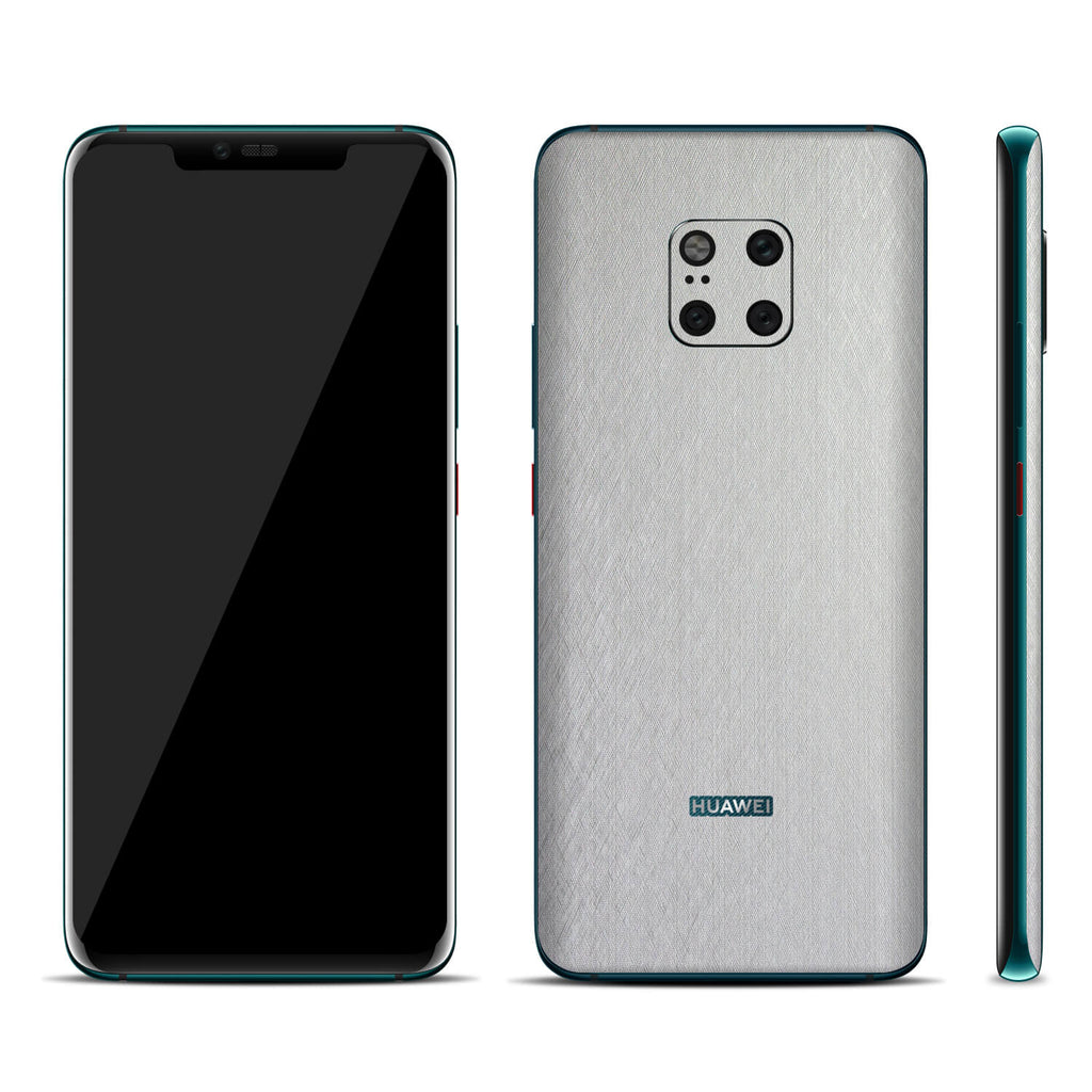 Huawei Mate 20 Pro Brushed Aluminium Skins