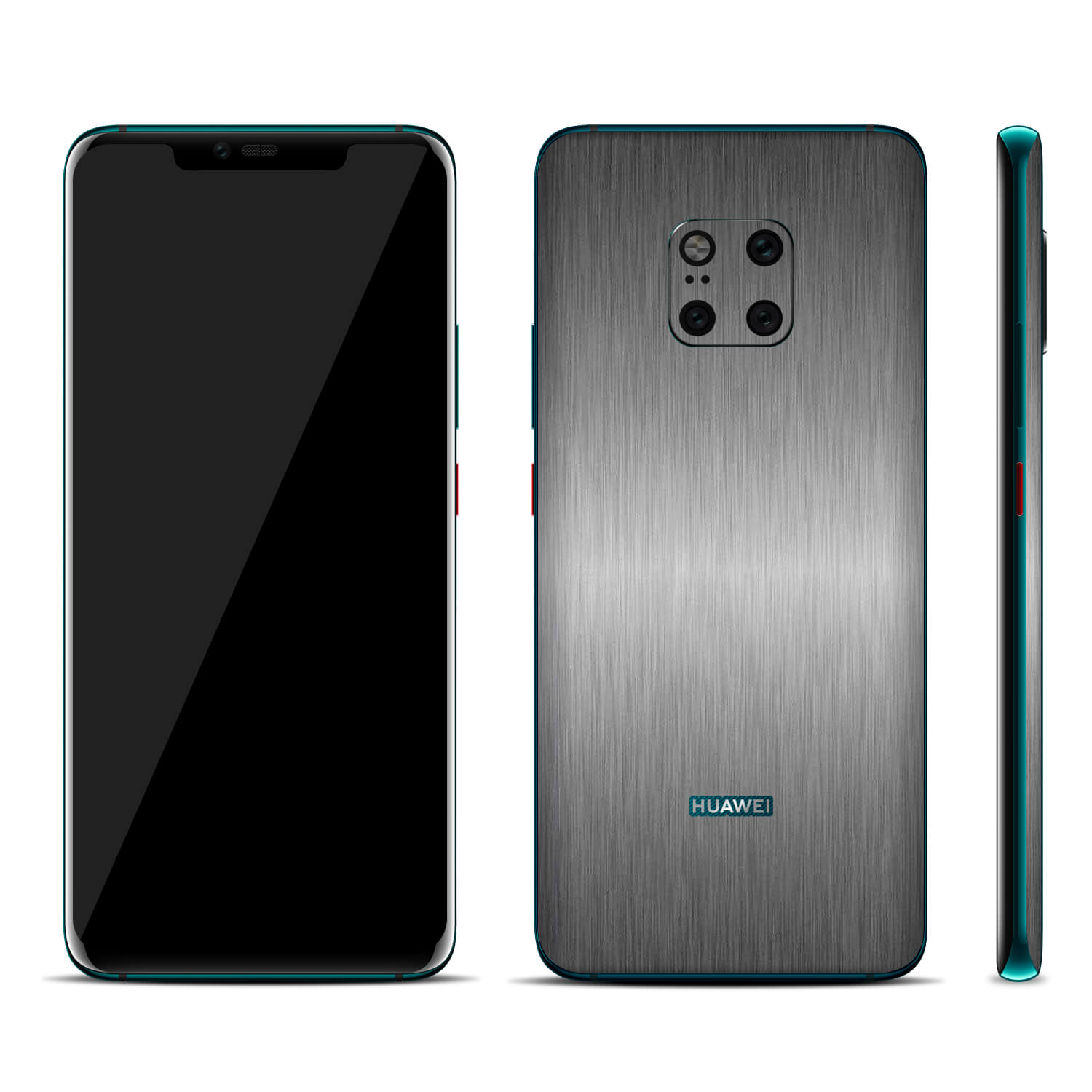Huawei Mate 20 Pro Brushed Titanium Skins