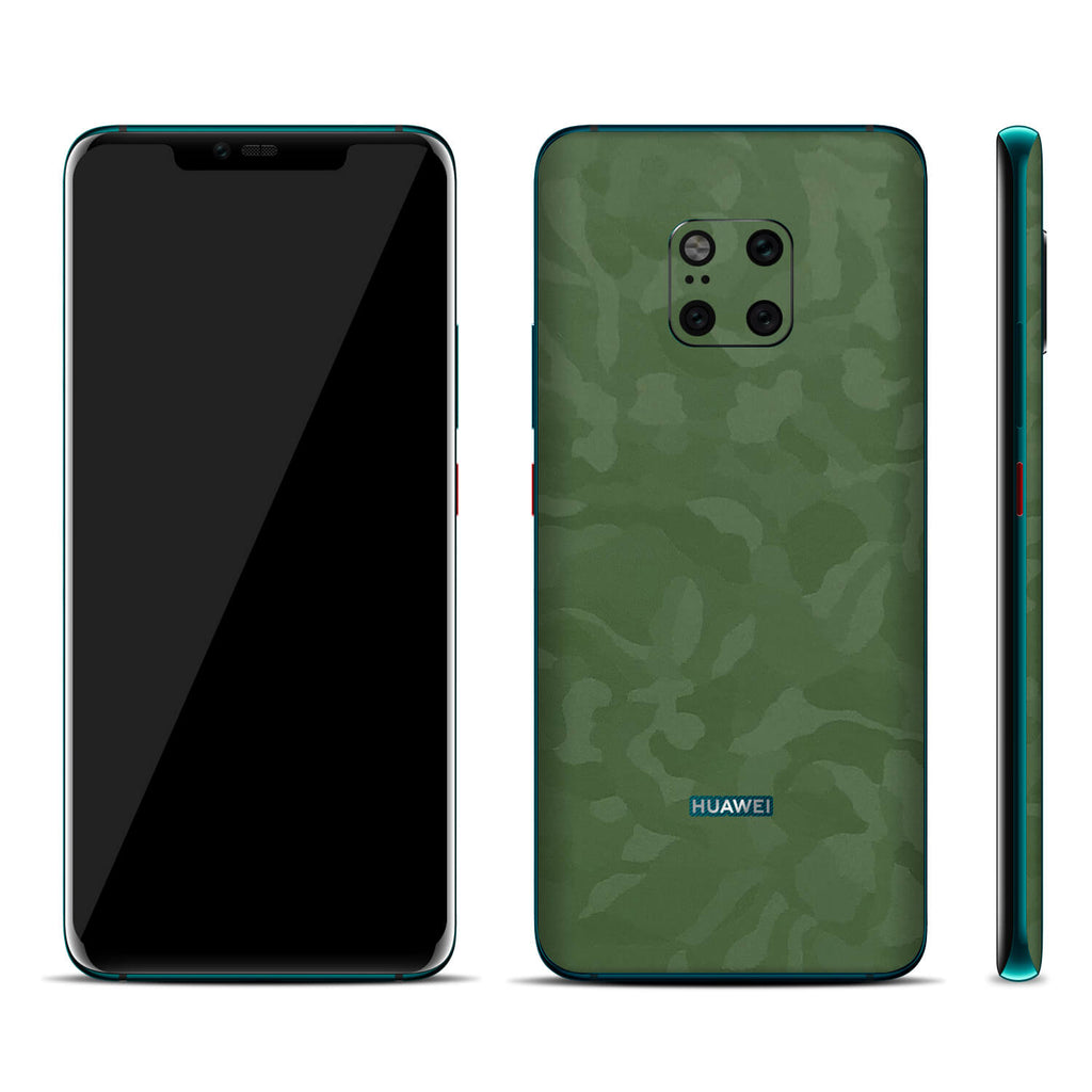 Huawei Mate 20 Pro Green Camo Skins