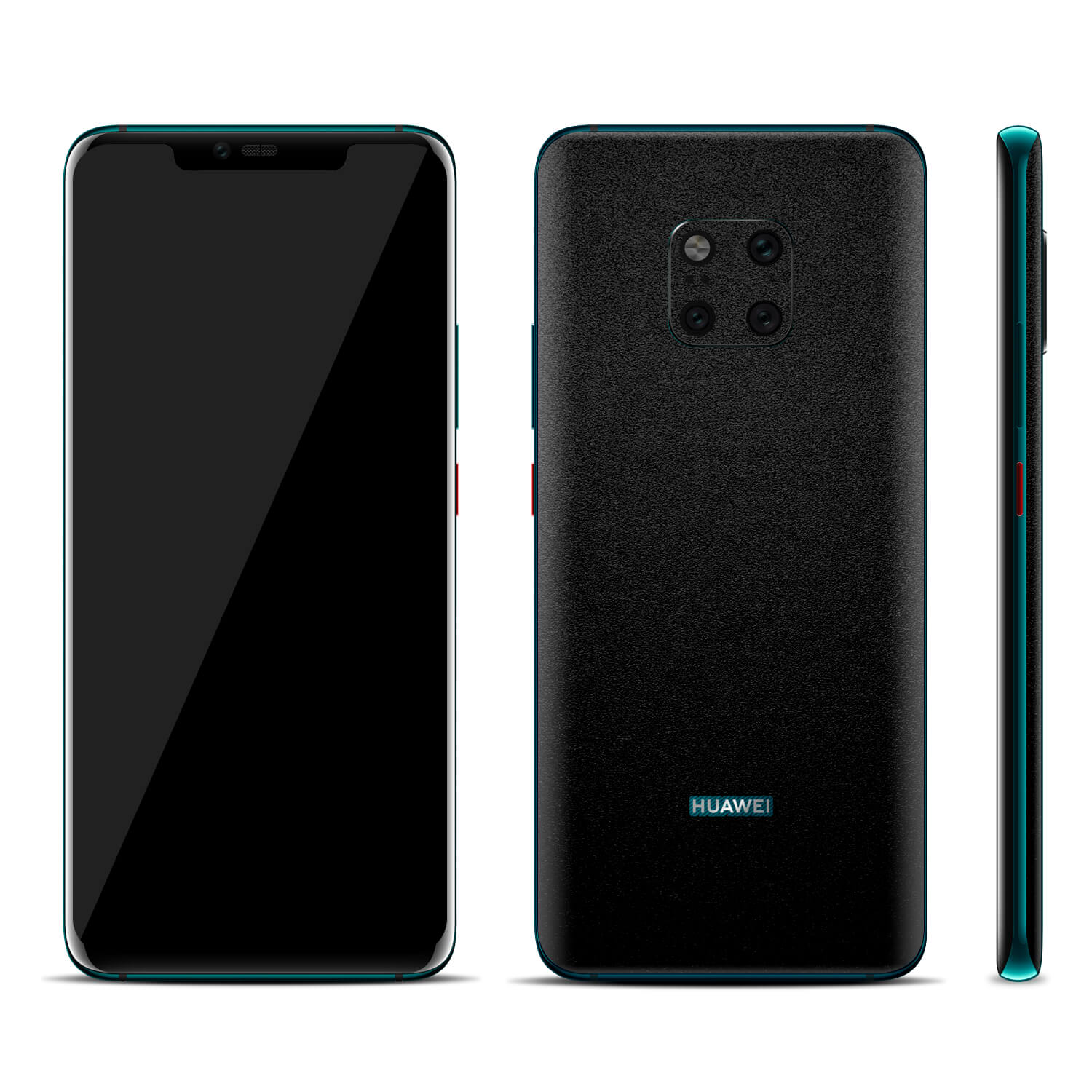 Huawei Mate 20 Pro Textured Matt Black Skins
