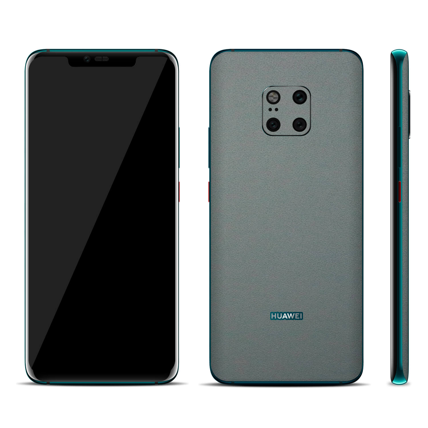 Huawei Mate 20 Pro Textured Matt Grey Skins