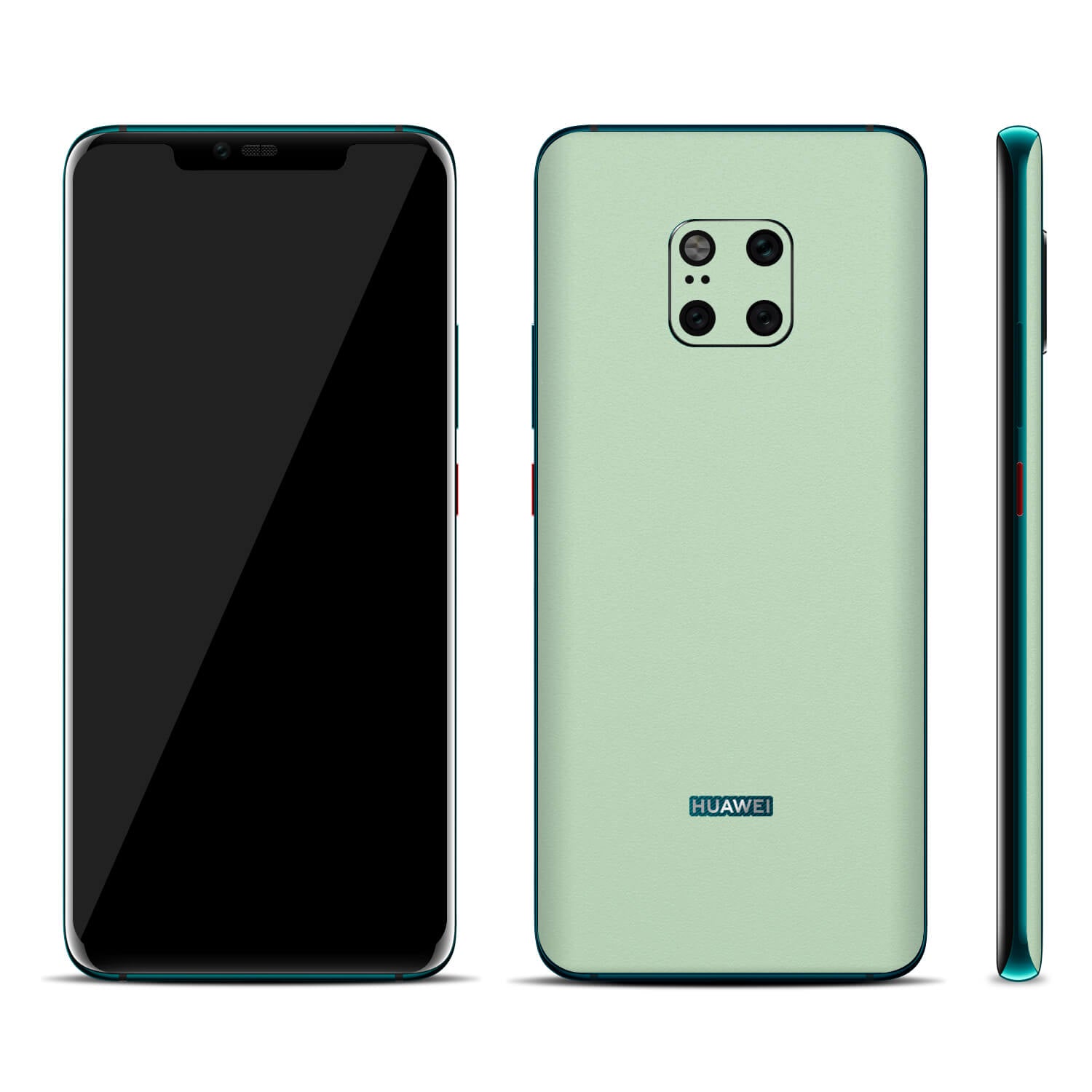 Huawei Mate 20 Pro Textured Matt Mint Skins