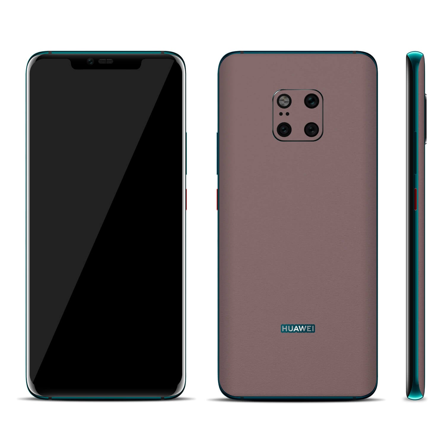 Huawei Mate 20 Pro Textured Matt Mulberry Skins
