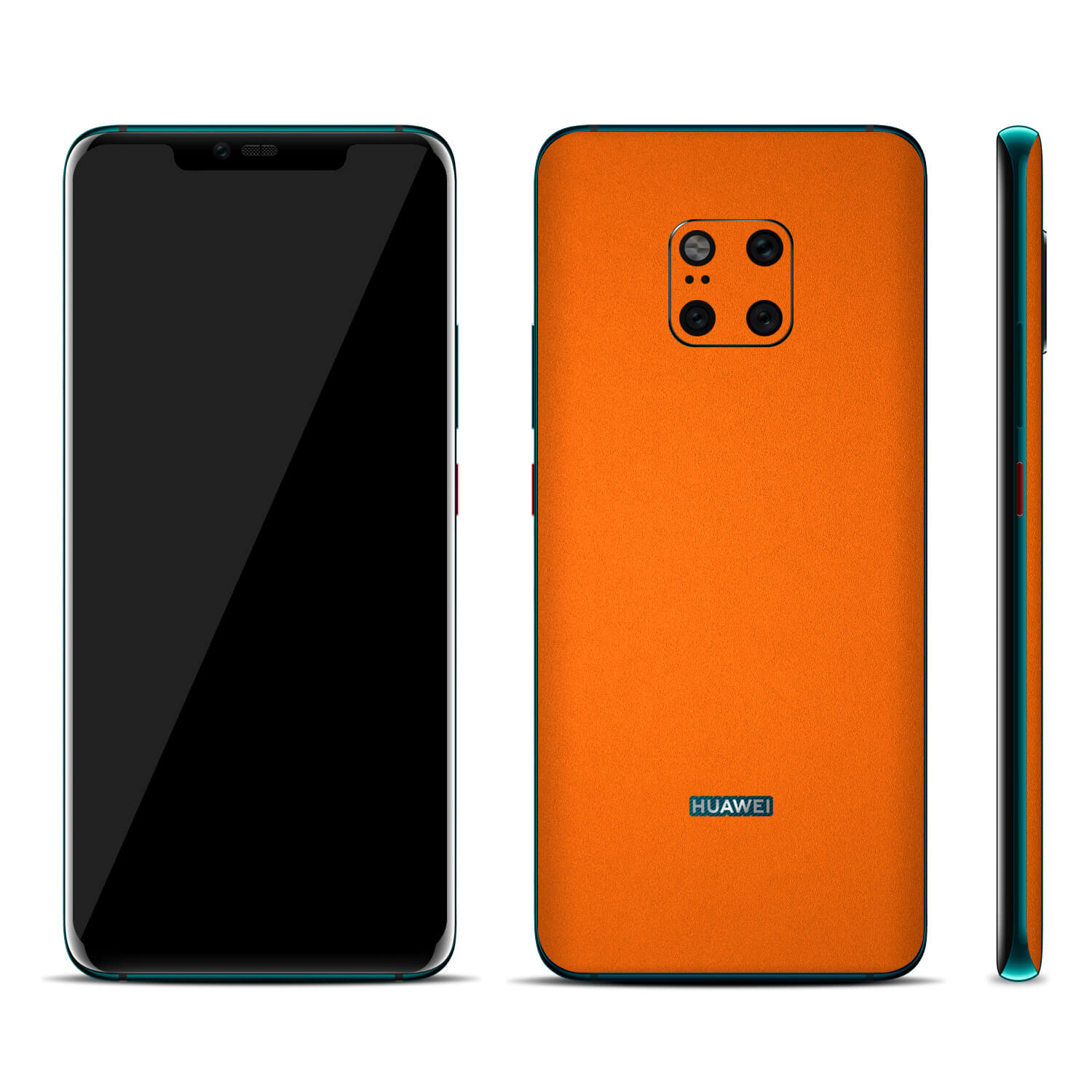 Huawei Mate 20 Pro Textured Matt Orange Skins