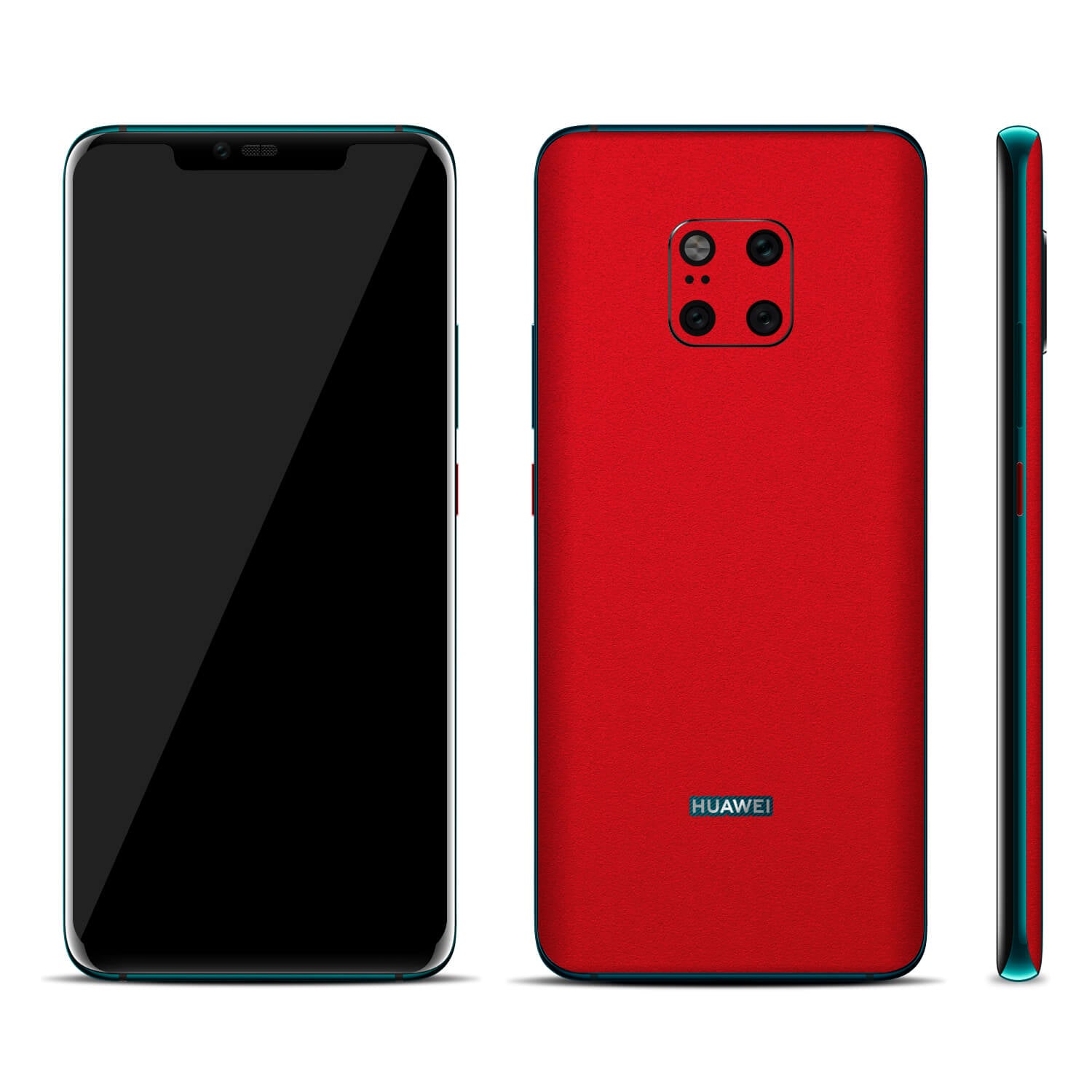 Huawei Mate 20 Pro Textured Matt Red Skins