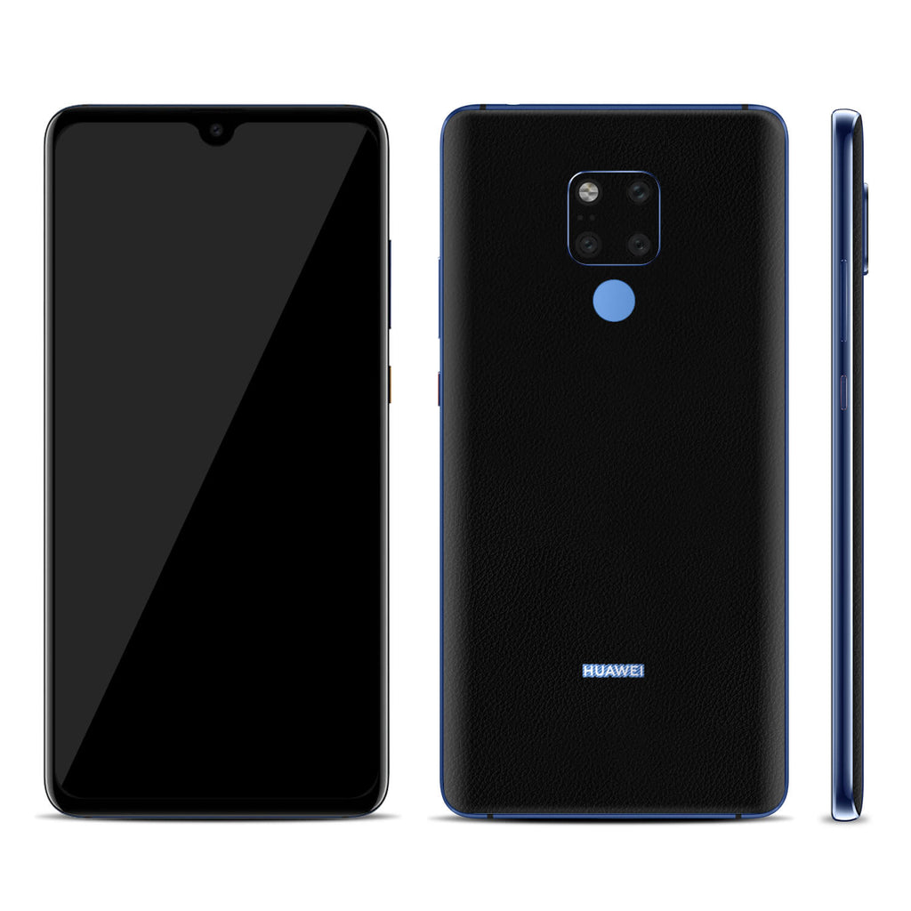 Huawei Mate 20 X Black Leather Skins