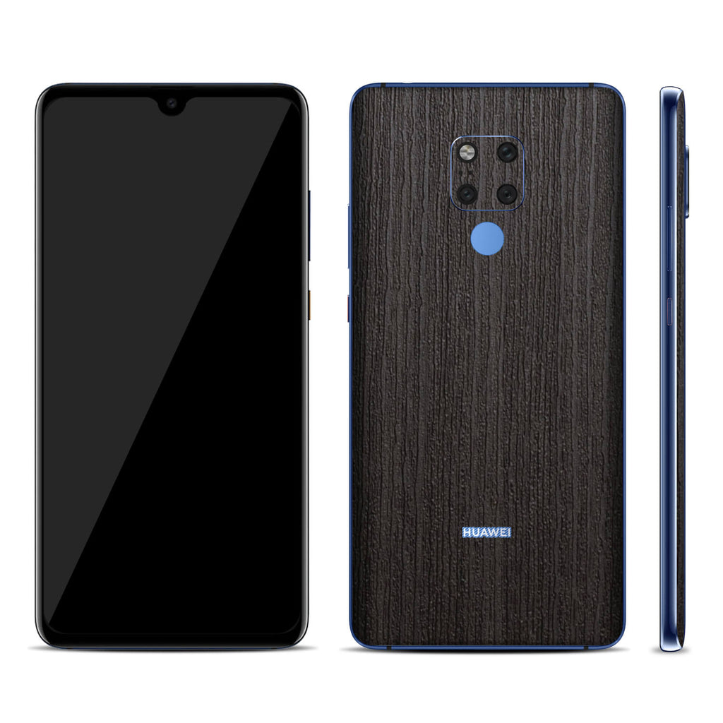 Huawei Mate 20 X Silverblack Wood Skins