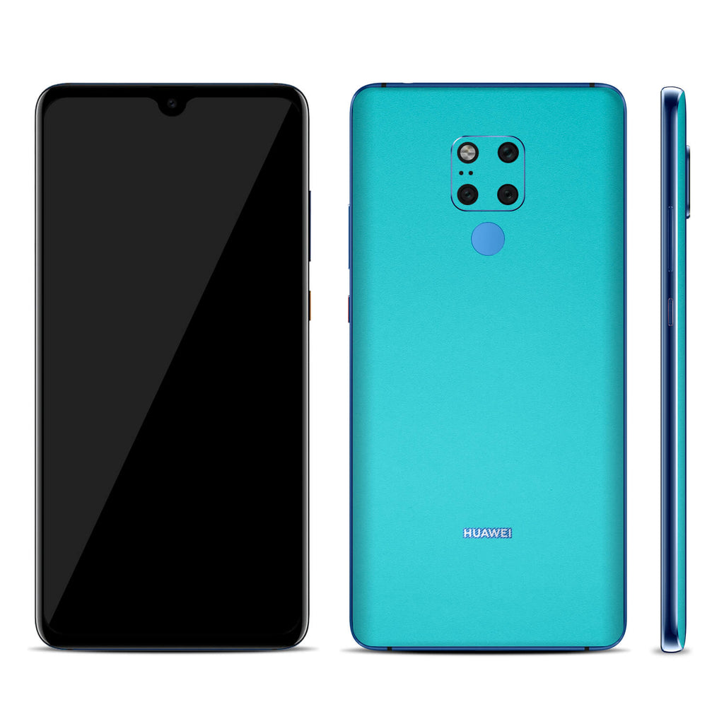 Huawei Mate 20 X Textured Matt Turquoise Skins