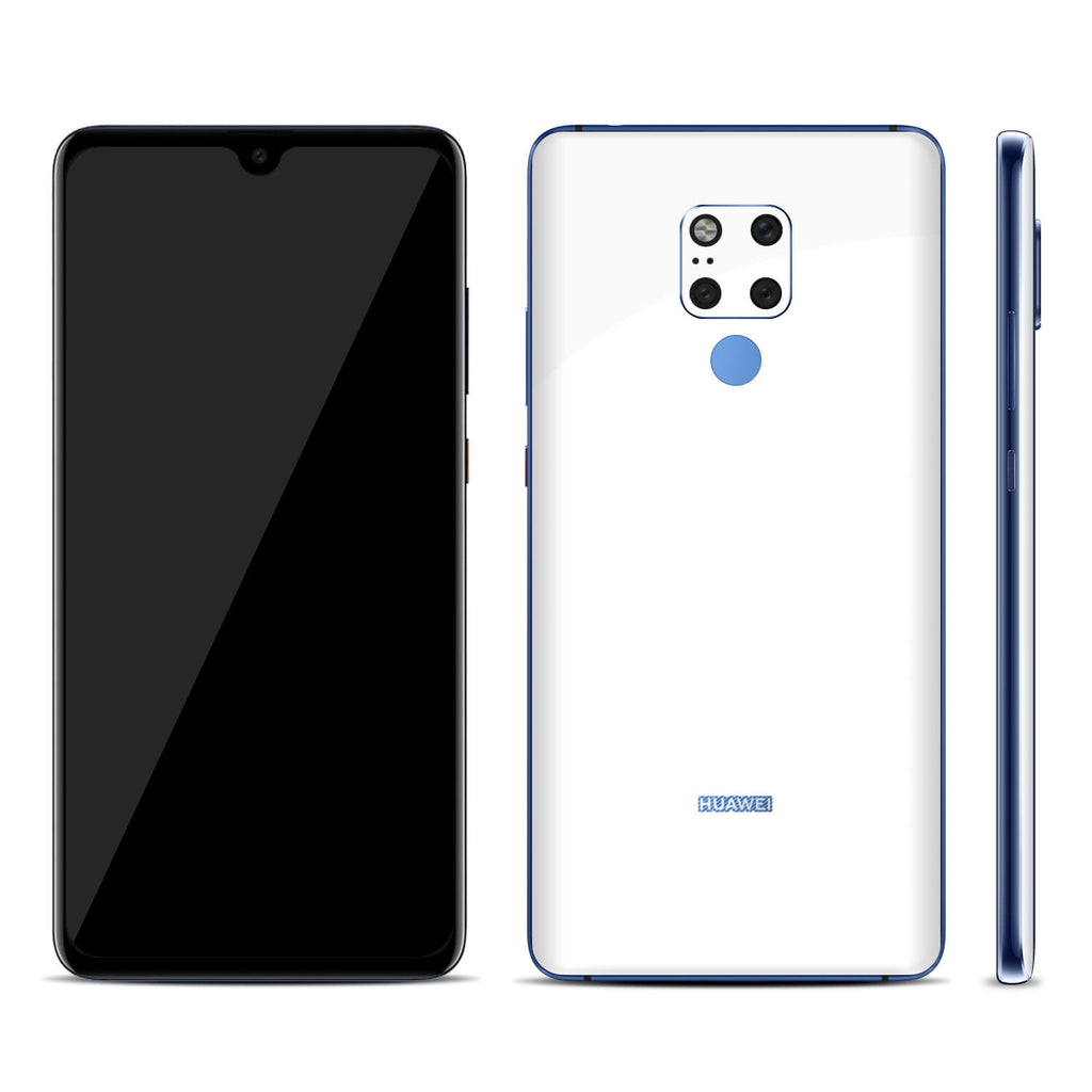 Huawei Mate 20 X White Gloss Skins