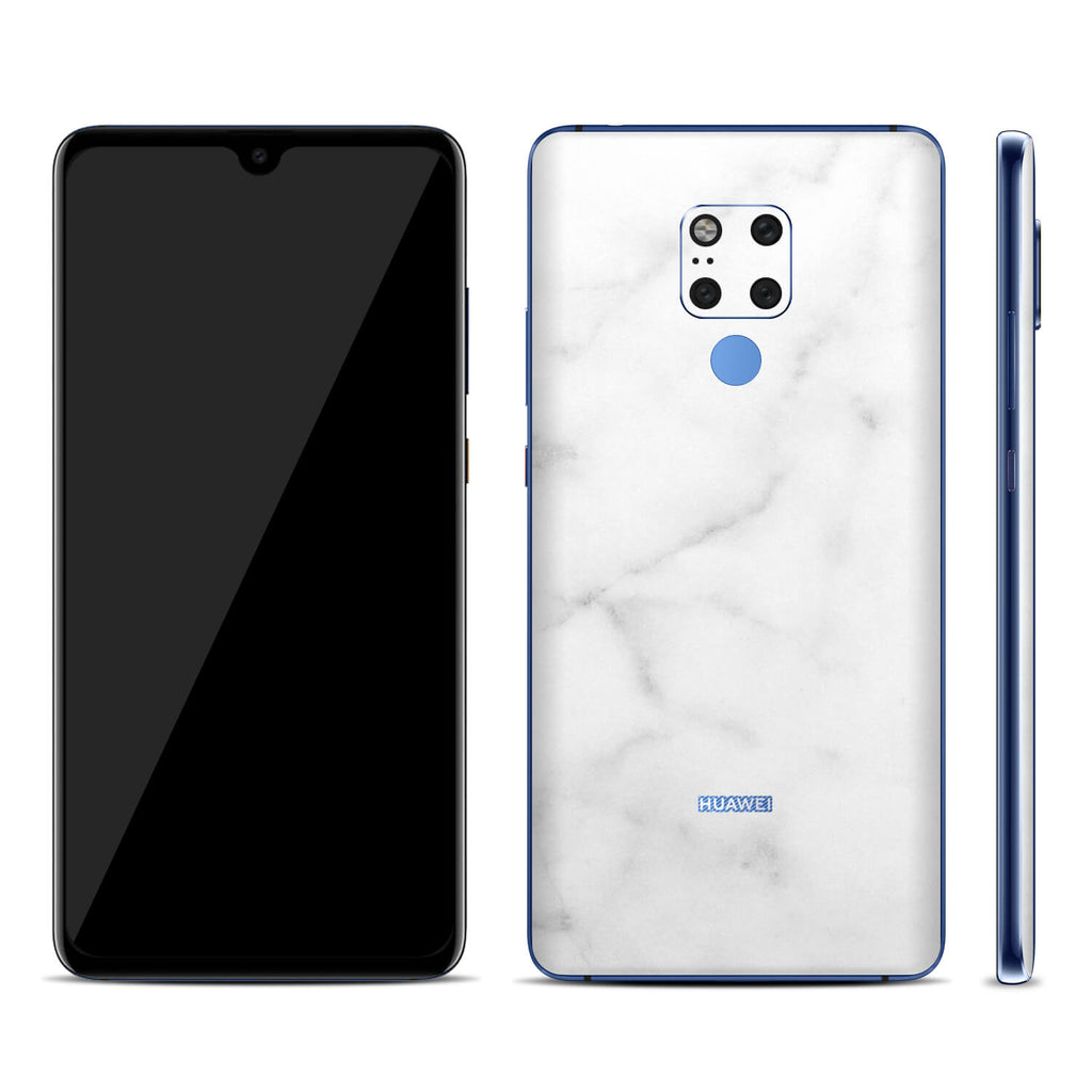 Huawei Mate 20 X White Marble Skins