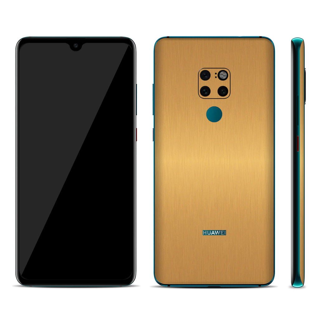 Huawei Mate 20 Brushed Gold Skins