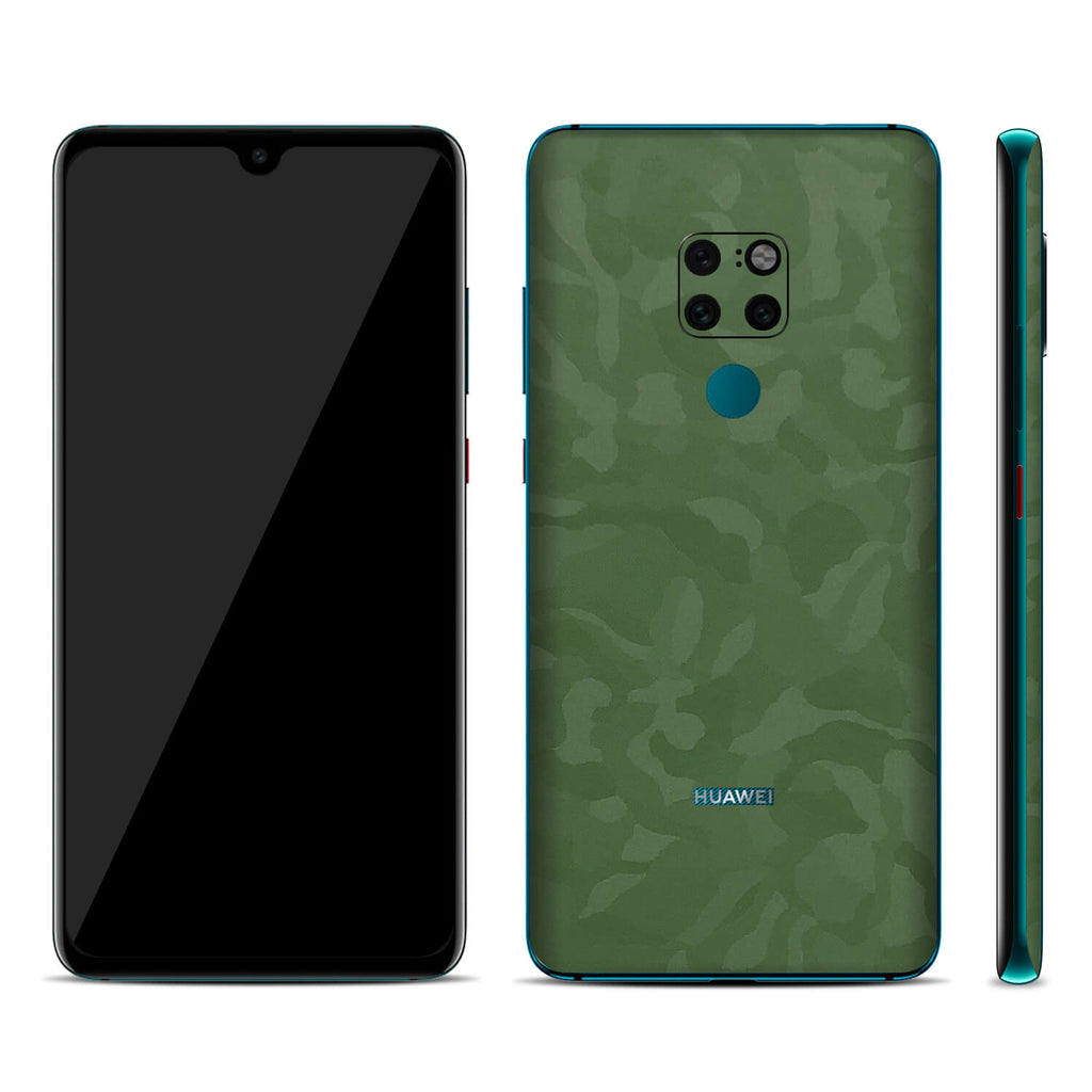 Huawei Mate 20 Green Camo Skins
