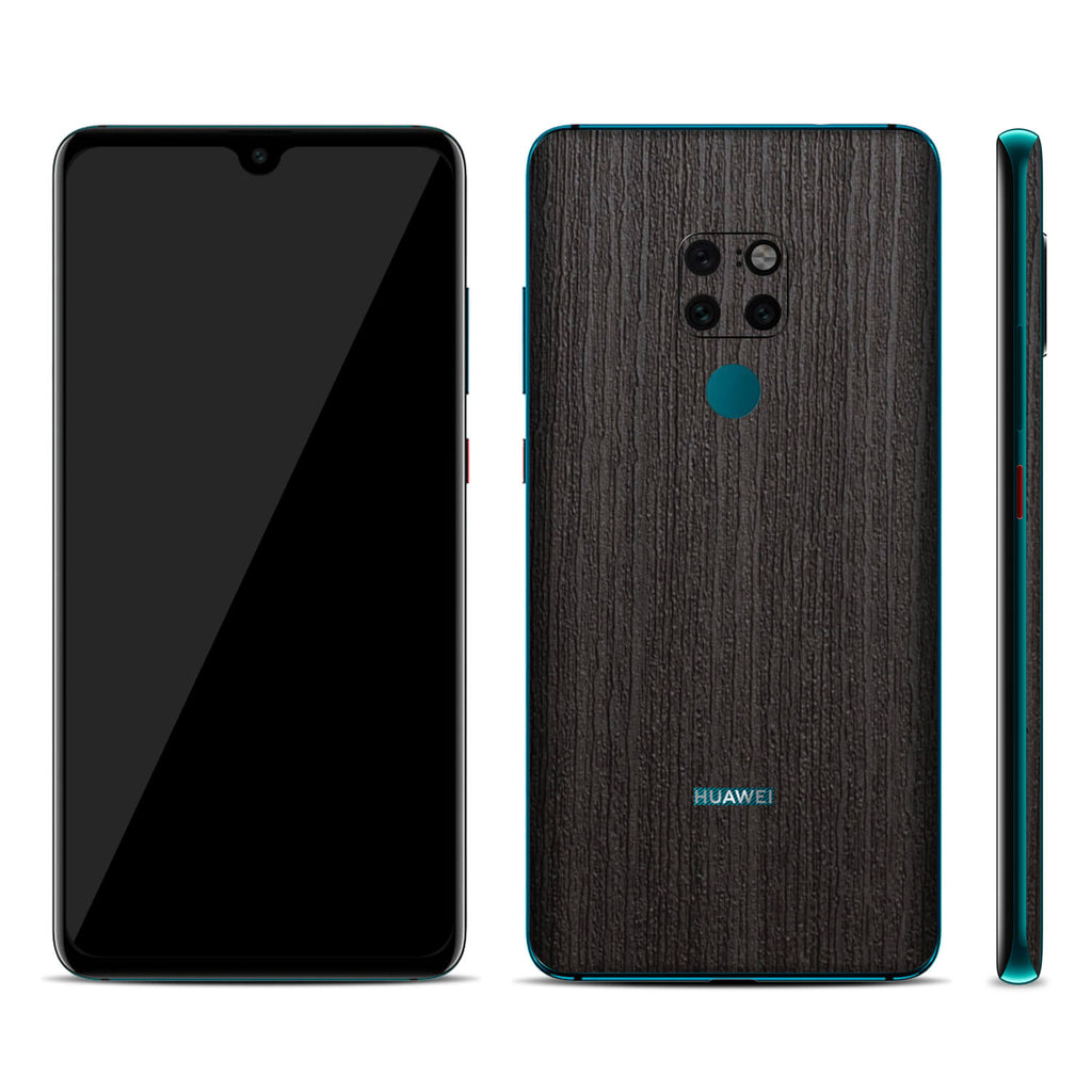 Huawei Mate 20 Silverblack Wood Skins