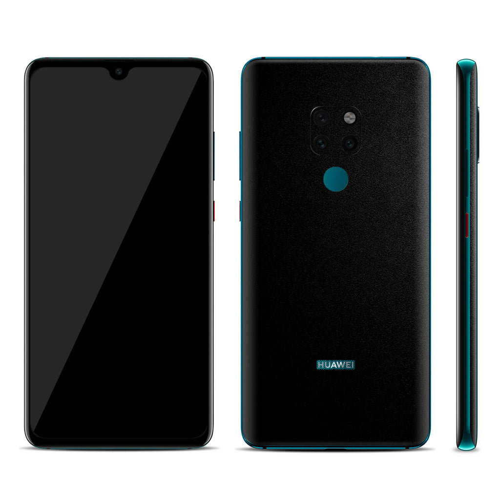Huawei Mate 20 Textured Matt Black Skins