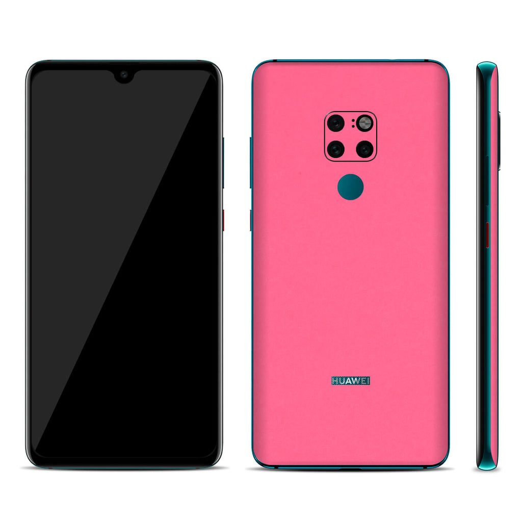 Huawei Mate 20 Textured Matt Pink Skins