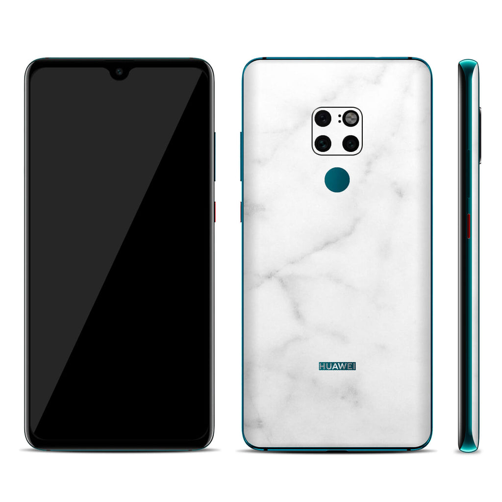 Huawei Mate 20 White Marble Skins