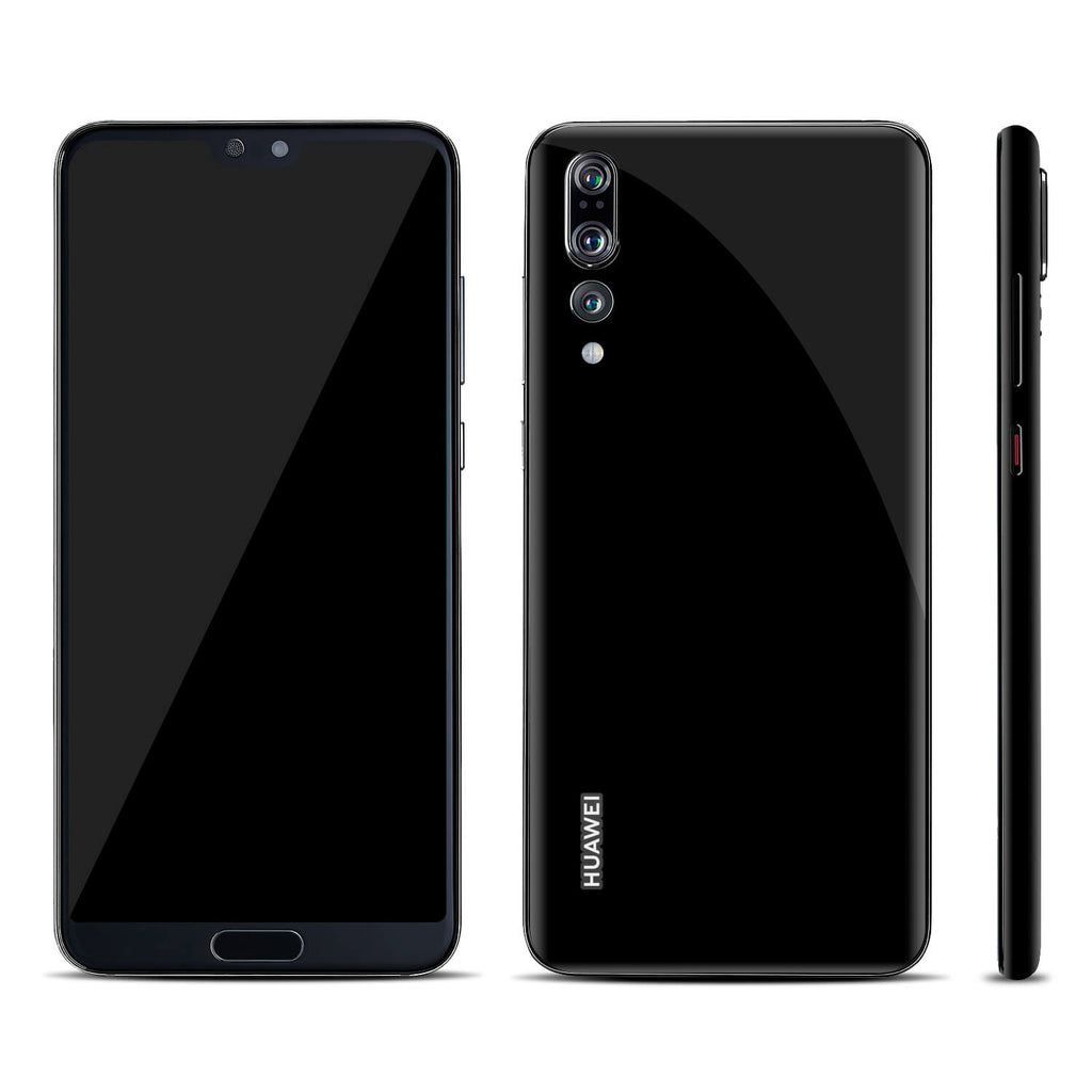 Huawei P20 Pro Black Gloss Skins