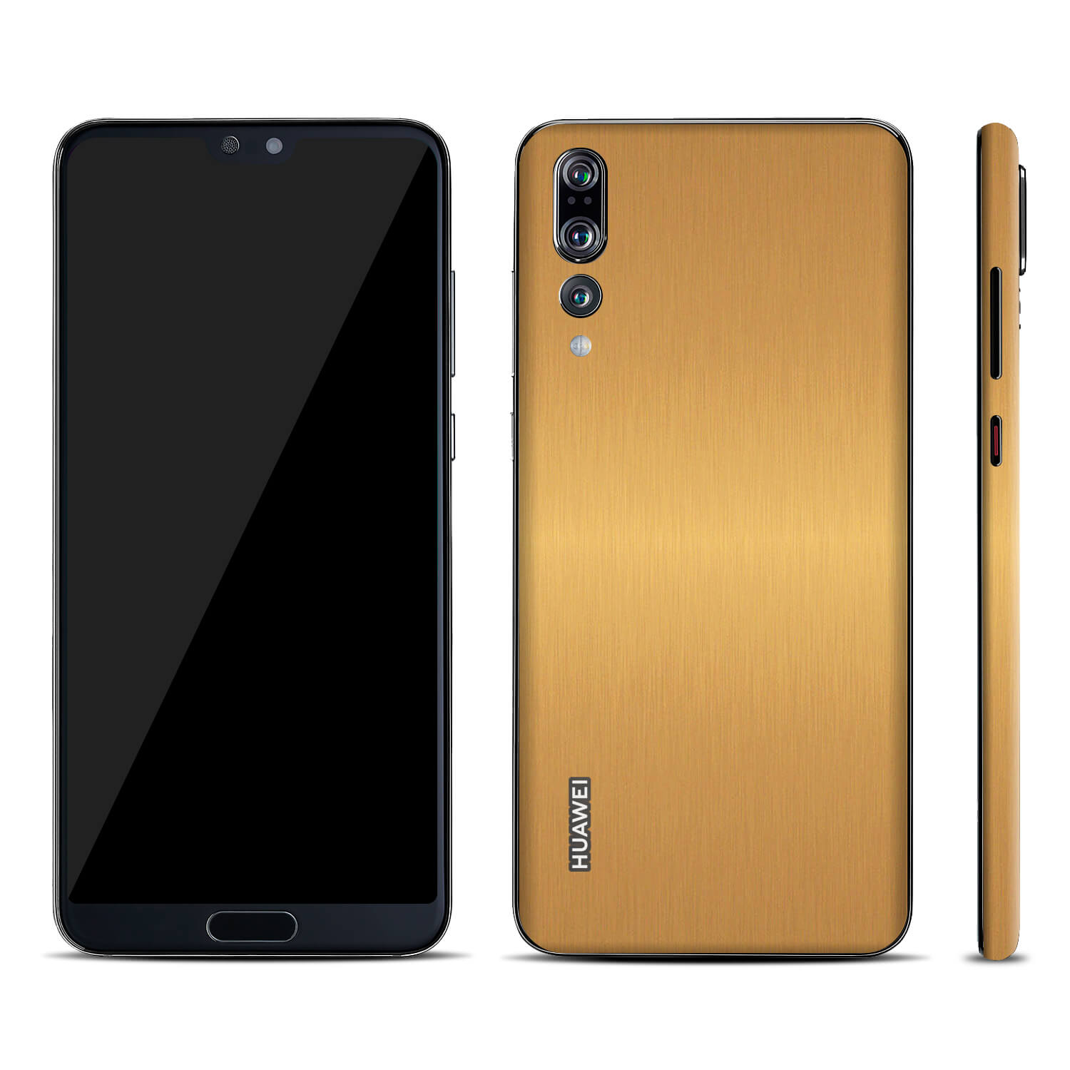 Huawei P20 Pro Brushed Gold Skins
