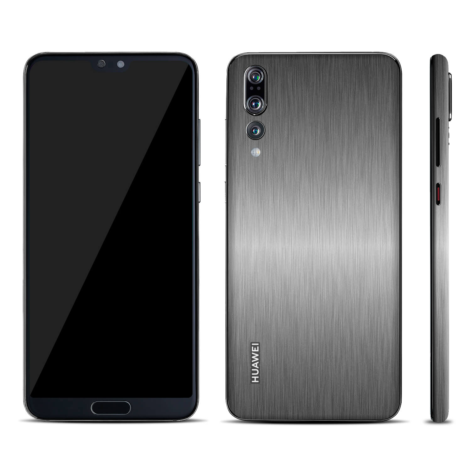 Huawei P20 Pro Brushed Titanium Skins
