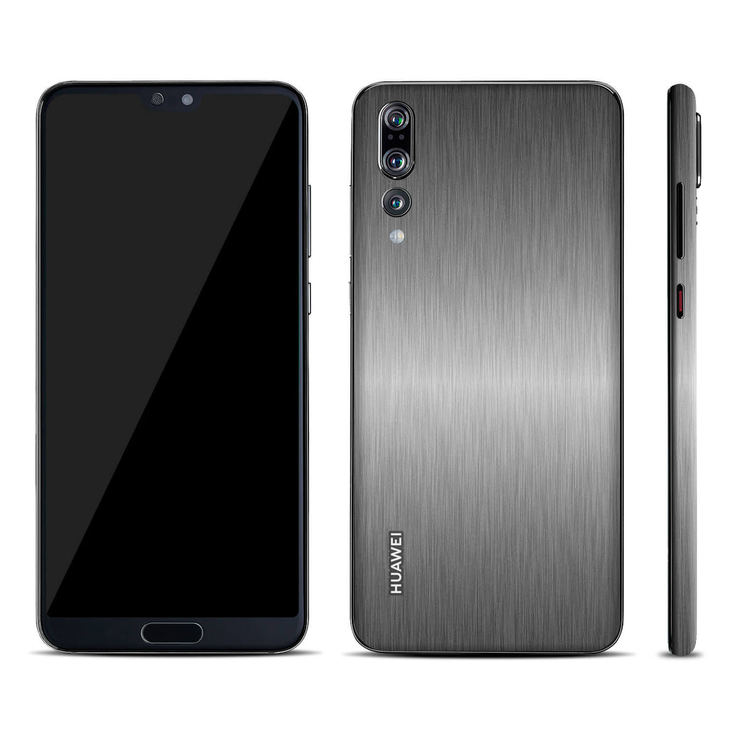 Huawei P20 Pro Brushed Titanium Skins