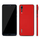 Huawei P20 Pro Red Carbon Fibre Skins