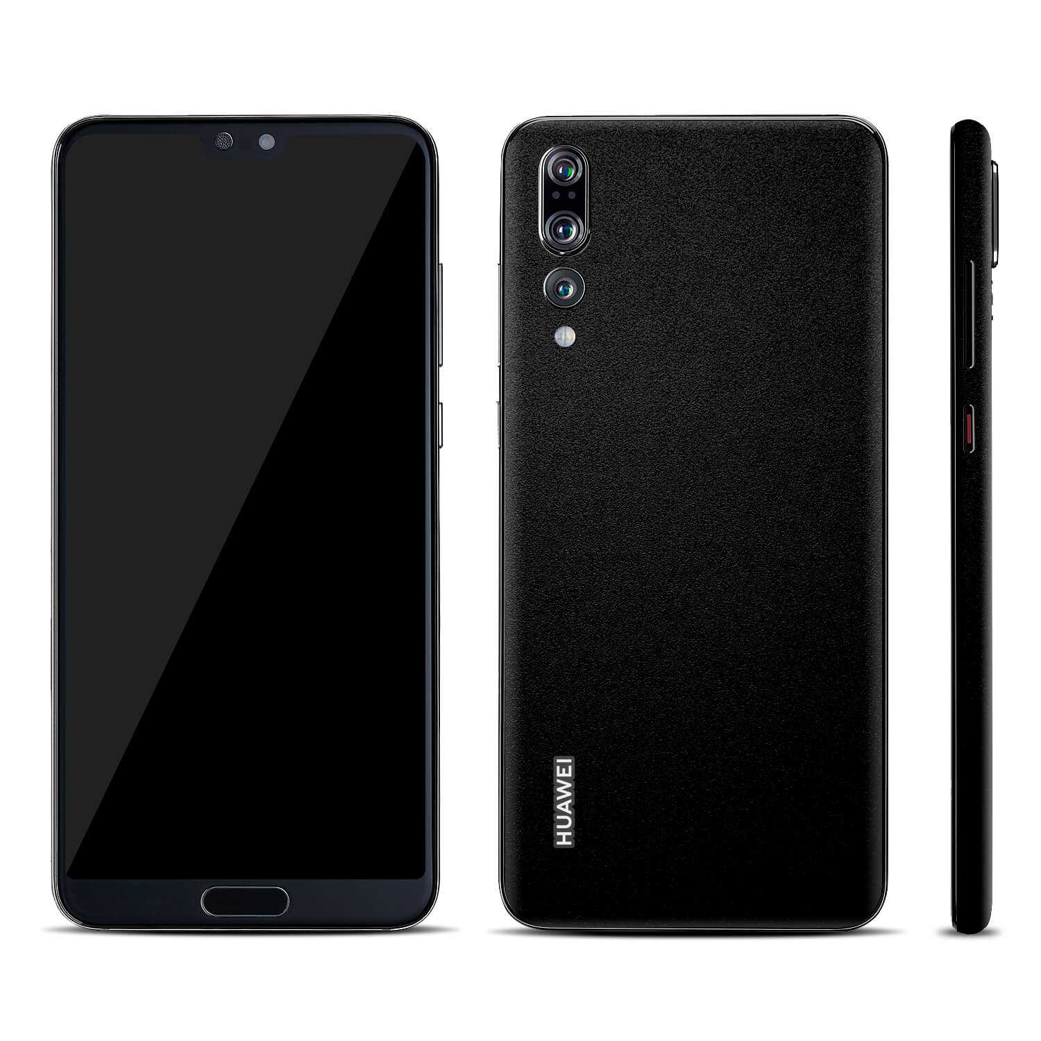 Huawei P20 Pro Textured Matt Black Skins