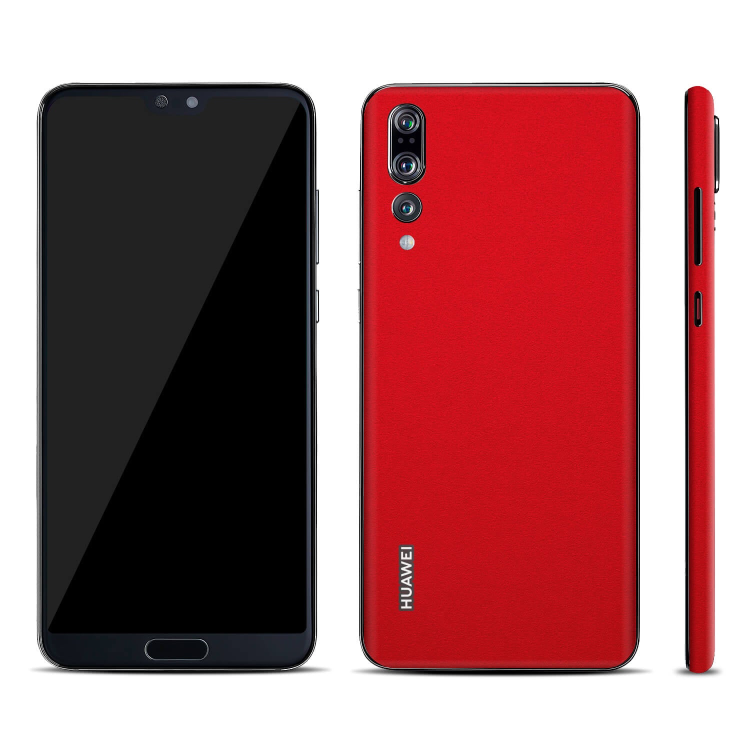 Huawei P20 Pro Textured Matt Red Skins