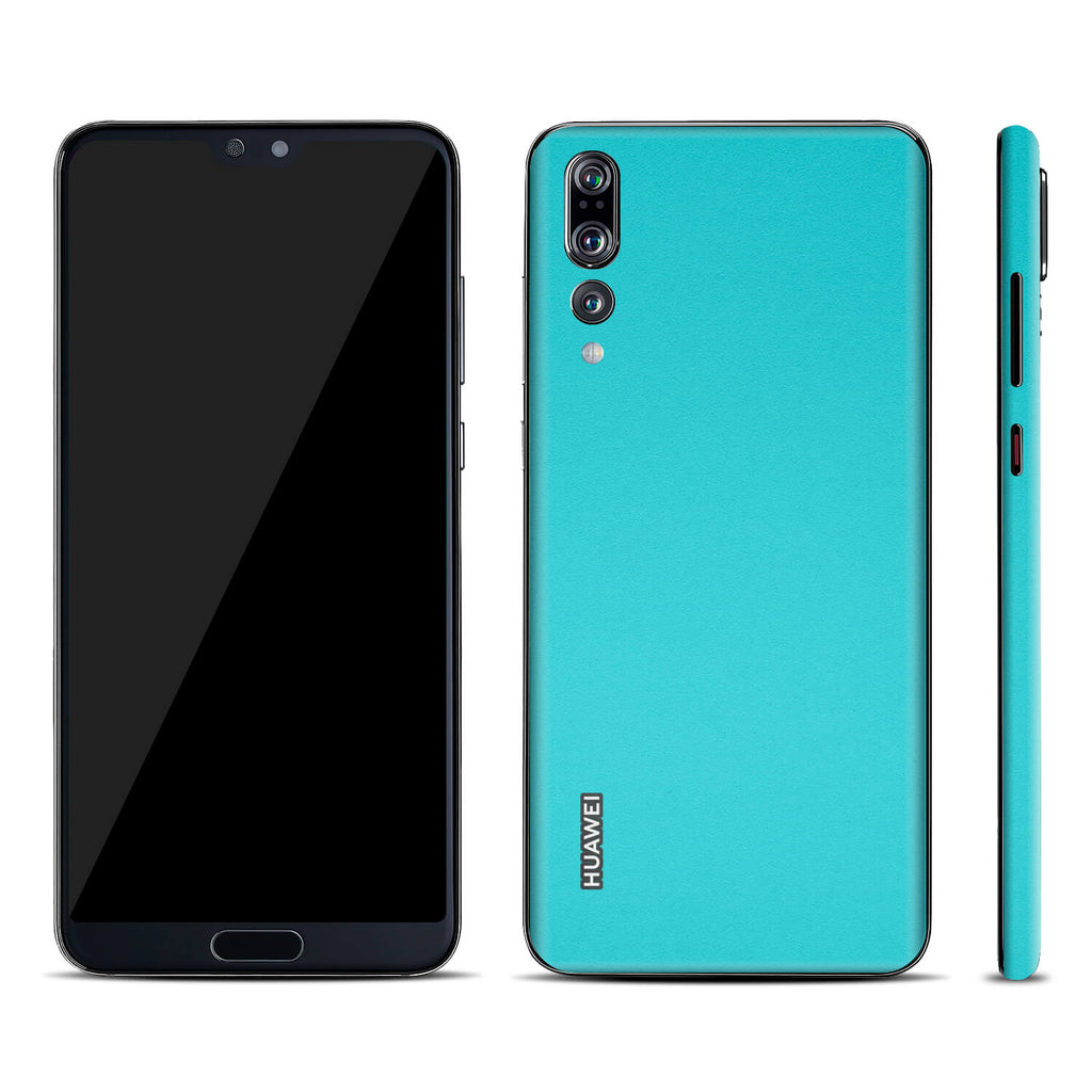 Huawei P20 Pro Textured Matt Turquoise Skins