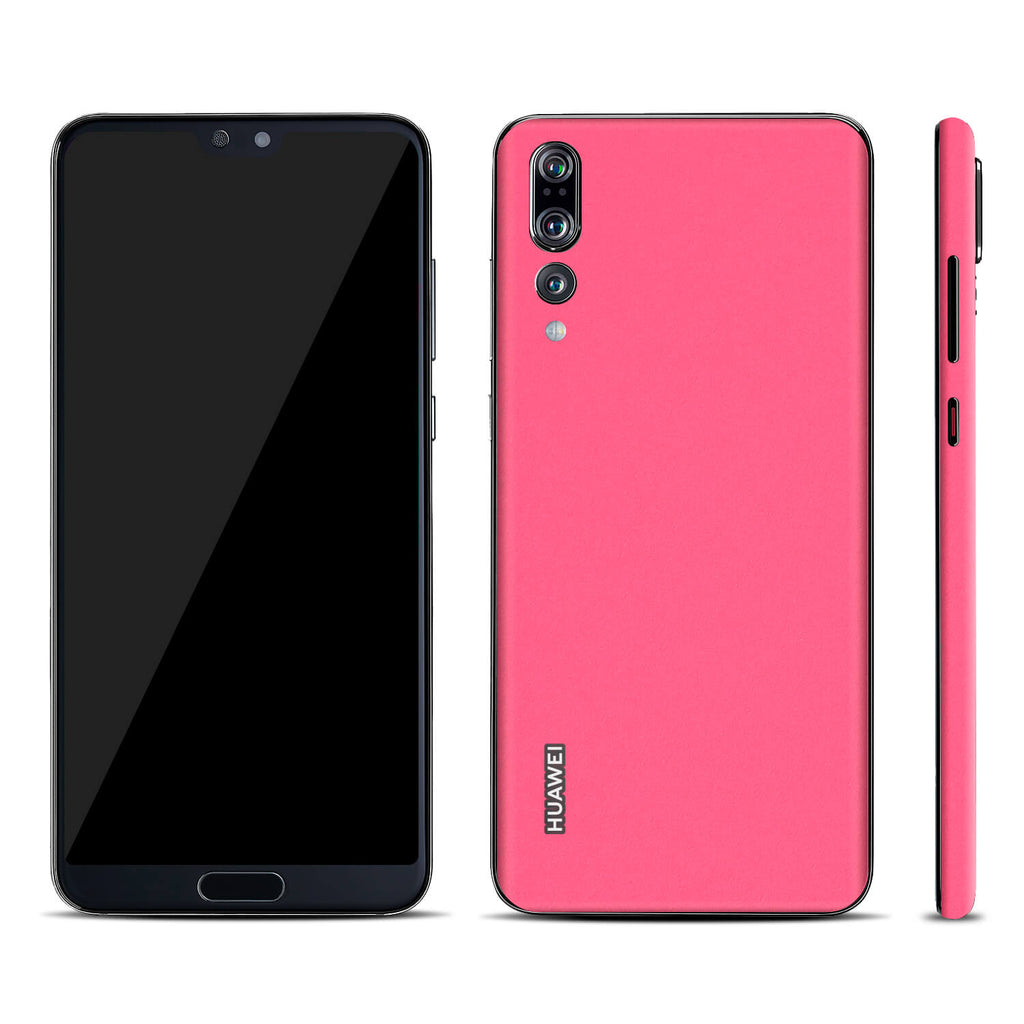 Huawei P20 Pro Textured Matt Pink Skins