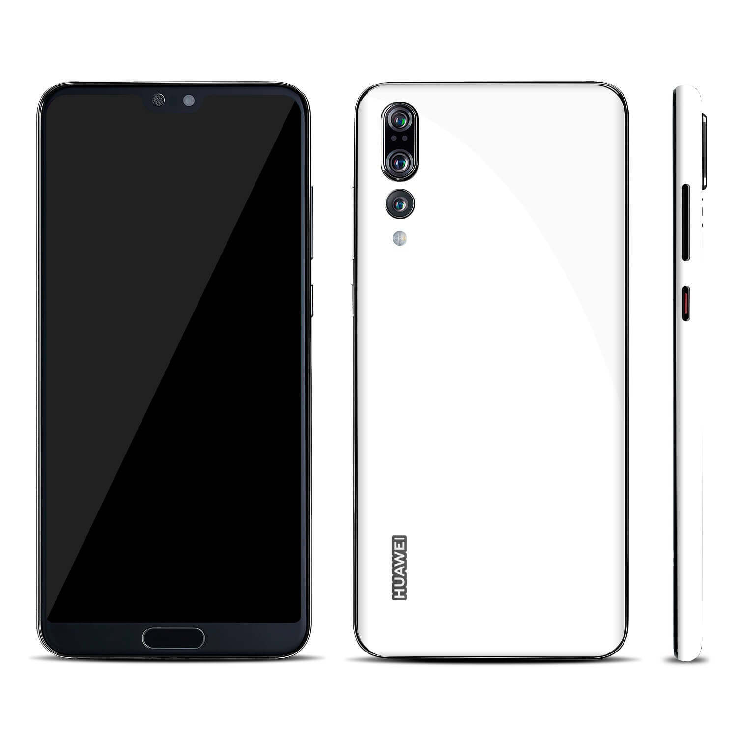 Huawei P20 Pro White Gloss Skins
