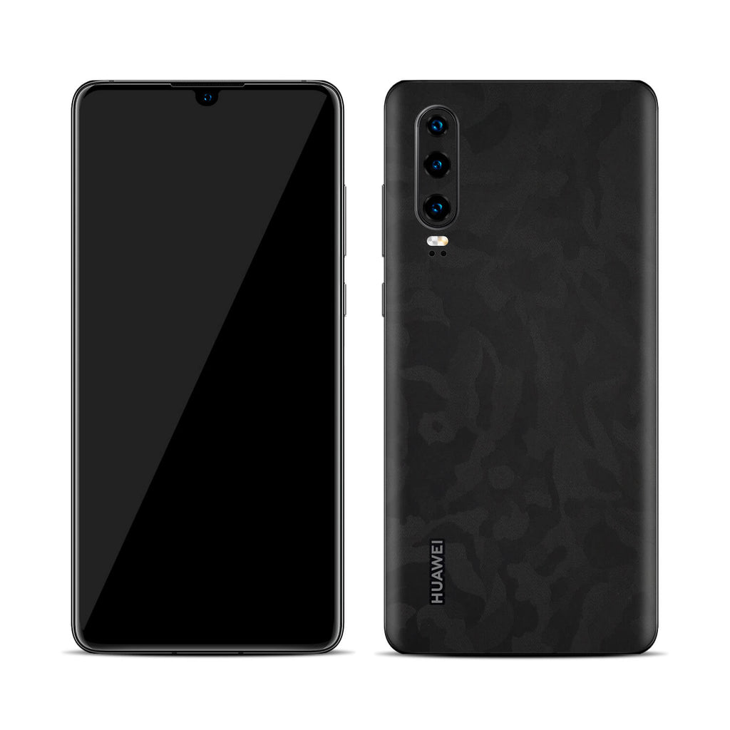 Huawei P30 Black Camo Skins