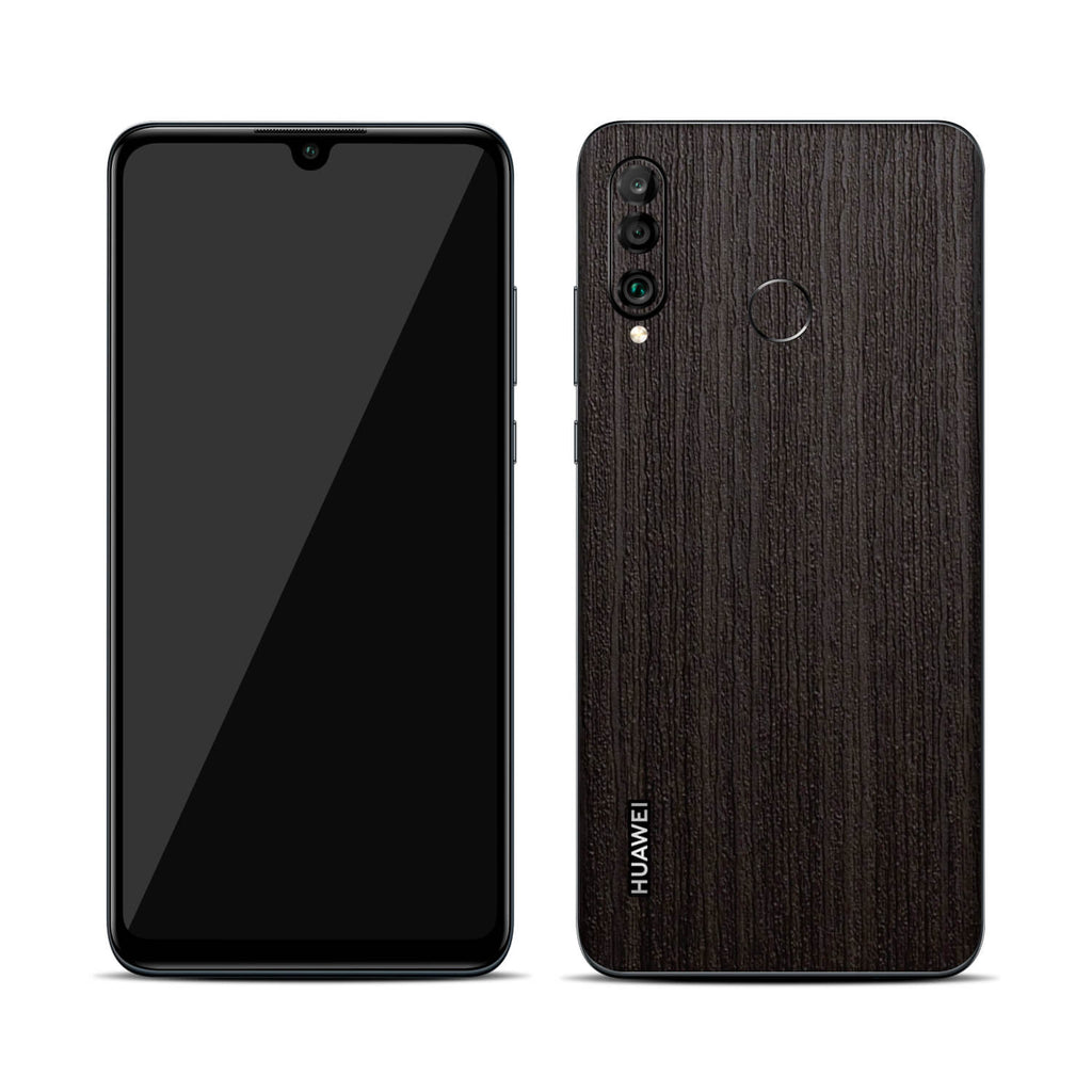Huawei P30 Lite Silverblack Wood Skins