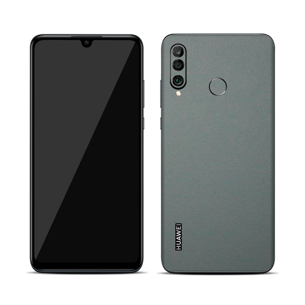 Huawei P30 Lite Textured Matt Grey Skins