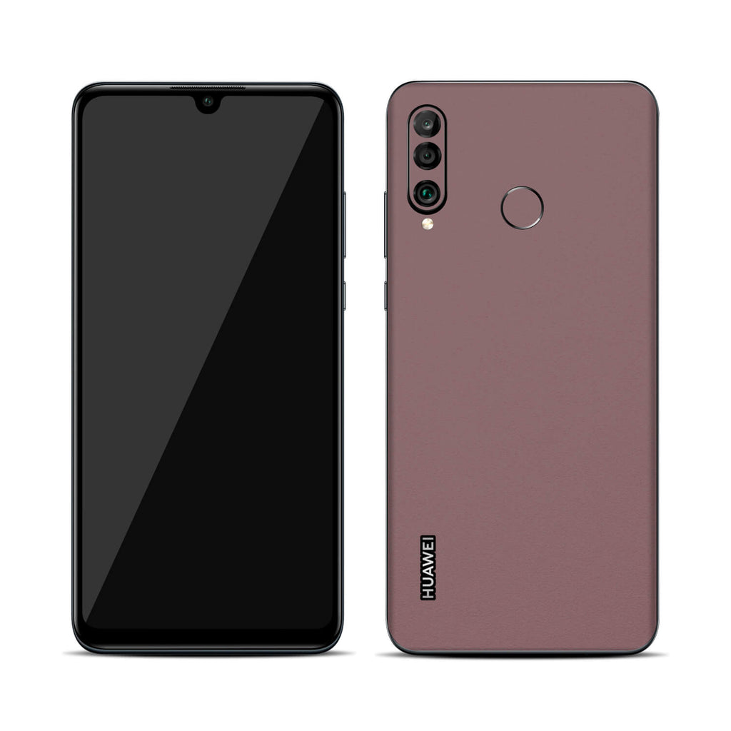 Huawei P30 Lite Textured Matt Mulberry Skins
