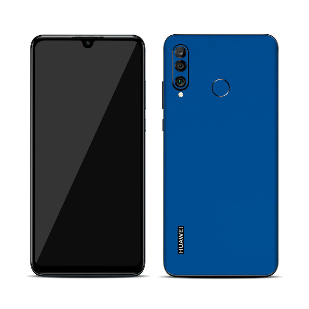 Huawei P30 Lite Textured Matt Royal Blue Skins