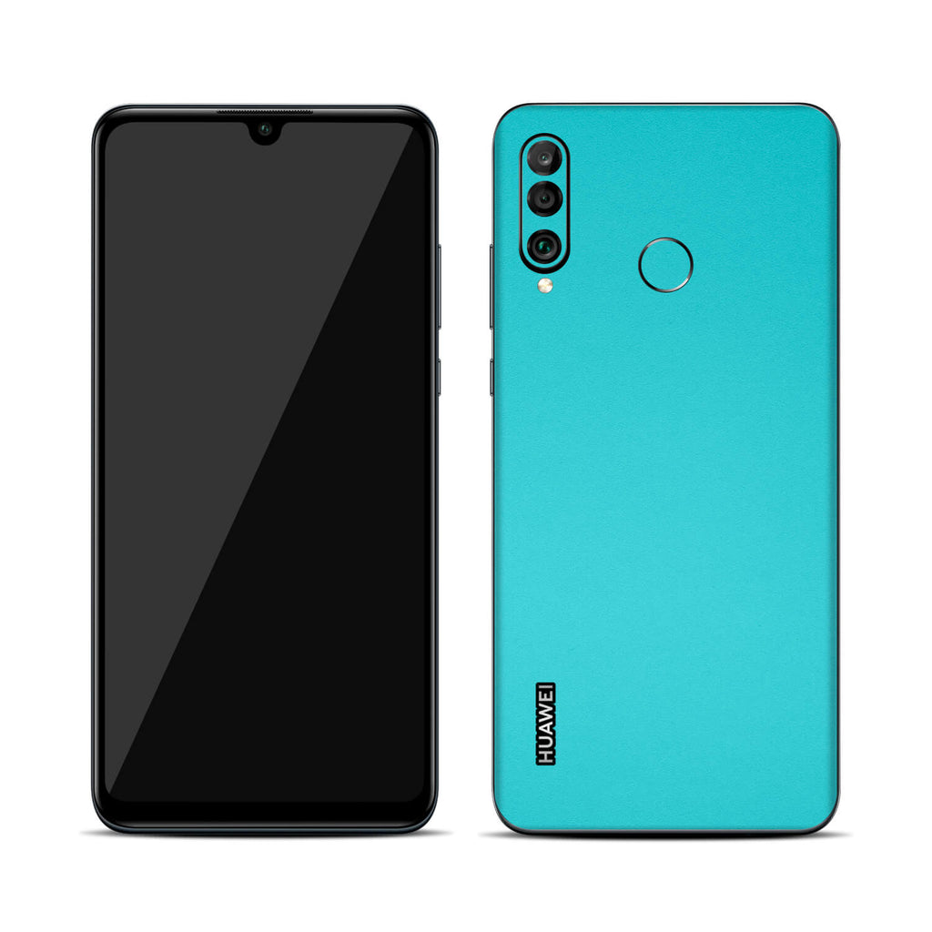 Huawei P30 Lite Textured Matt Turquoise Skins