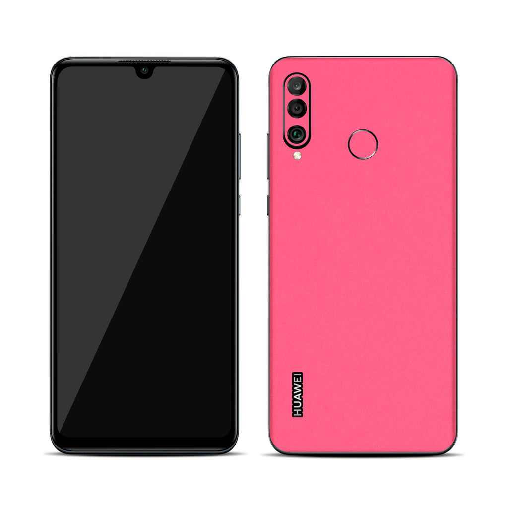 Huawei P30 Lite Textured Matt Pink Skins