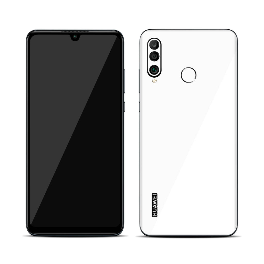 Huawei P30 Lite White Gloss Skins