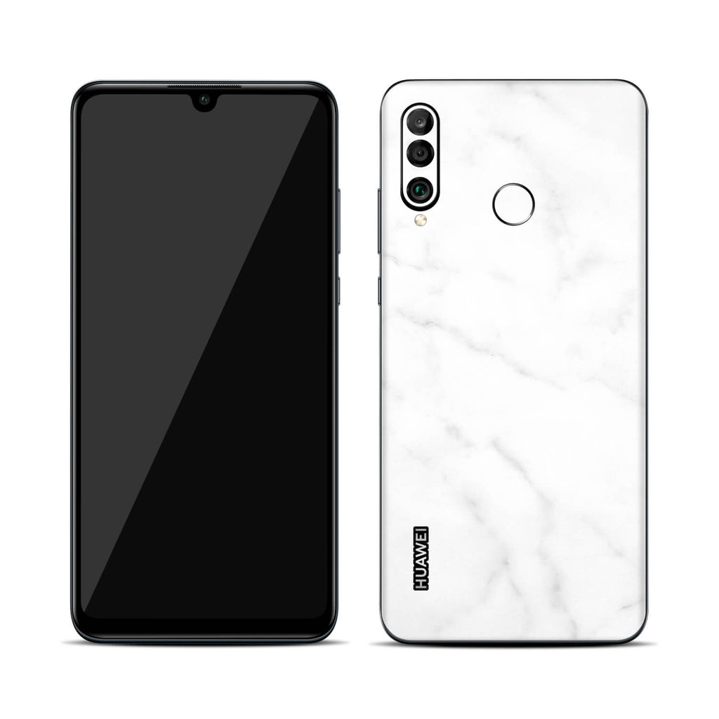 Huawei P30 Lite White Marble Skins